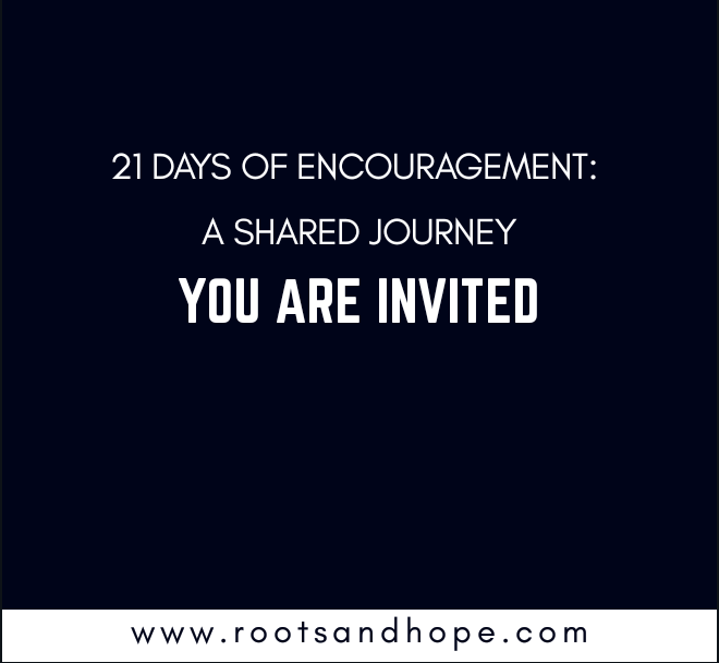 21 Days of&nbsp;Encouragement
