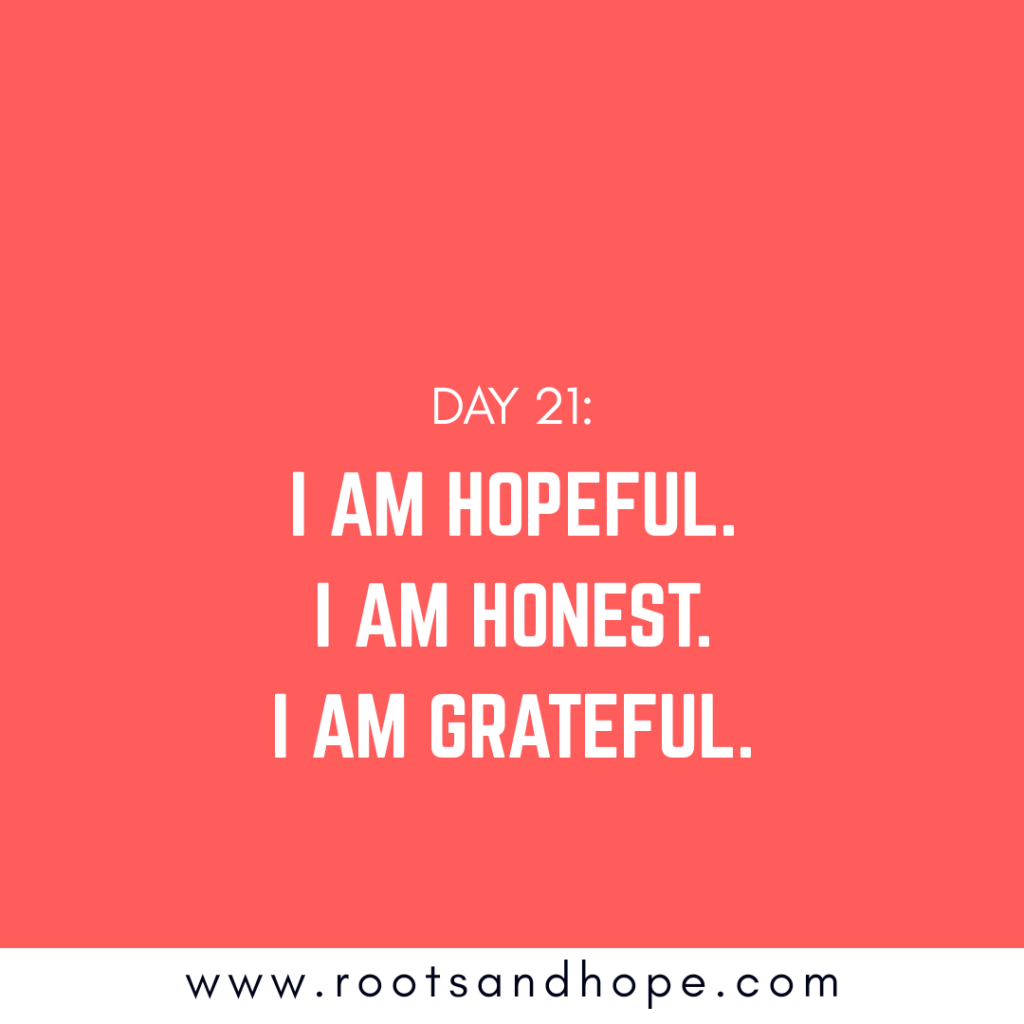 Day 21: Moving&nbsp;Forward